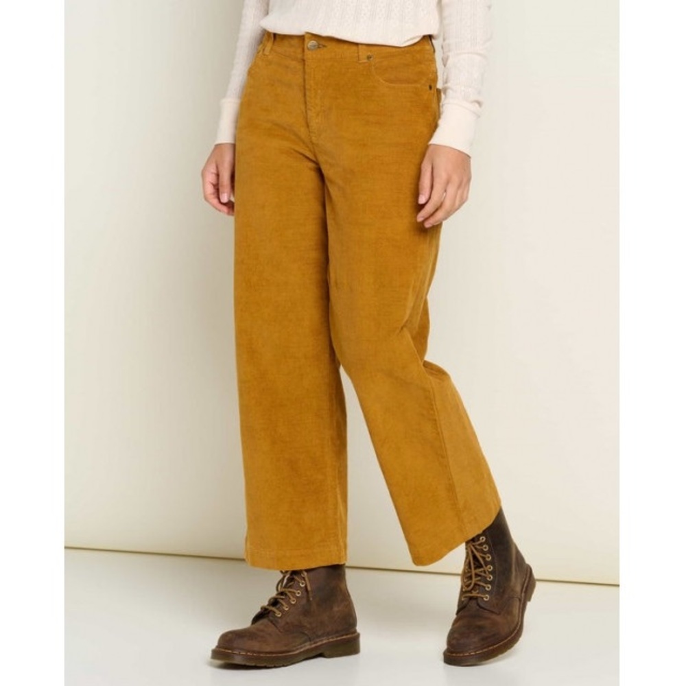 Karuna Cord Wide Leg Pant Cardamom - size 4